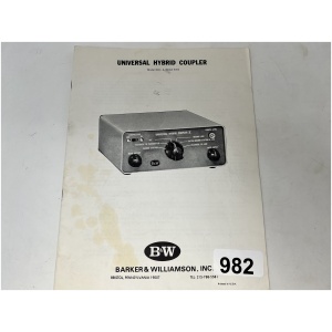 B&W Universal Hybrid Coupler