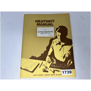 HEATHKIT Manual for HD-1418 Active Audio Filter