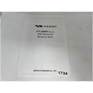 YAESU FT-2000 Series Cat Operation Reference Book
