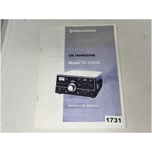 KENWOOD SSB Transceiver TS-520SE : Instruction Manual