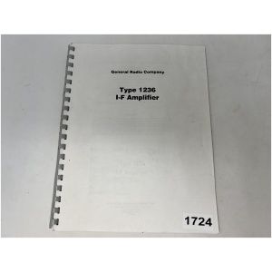 General Radio Company - Type 1236 I-F Amplifier