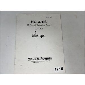 HY-GAIN TELEX HG-37SS 36 Ft Self Supporting Tower