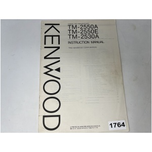 KENWOOD TM-2550A/ TM-2550E / TM-2530A Transceiver - Instruction Manual
