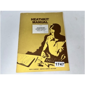 HEATHKIT Manual for HP-1175 Accessory Power Supply