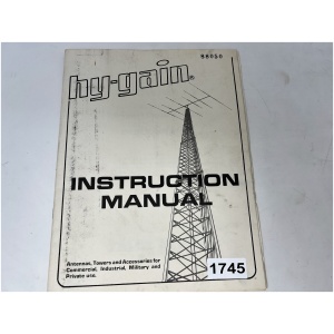 Hy-Gain Instruction Manual - 88050