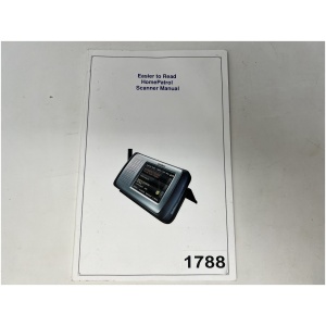 LINDEN Easier to Read "HomePatrol" Scanner Manual