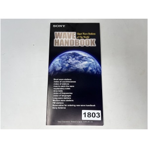 SONY Wave Handbook - Short Wave Stations of The World