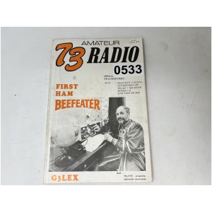 73 Amateur Radio - First Ham Beefeater - October 1974