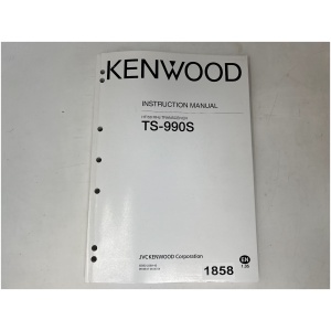 KENWOOD Instruction Manual for TS-990S HF/50 MHz Transceiver