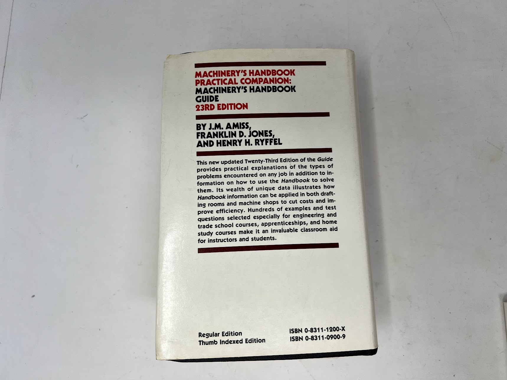 Machinery's Hand Book 23 Revised Edition - Image 2