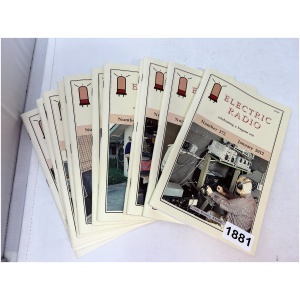 Electric Radio Magazine 2012 (Missing 1 Issue)