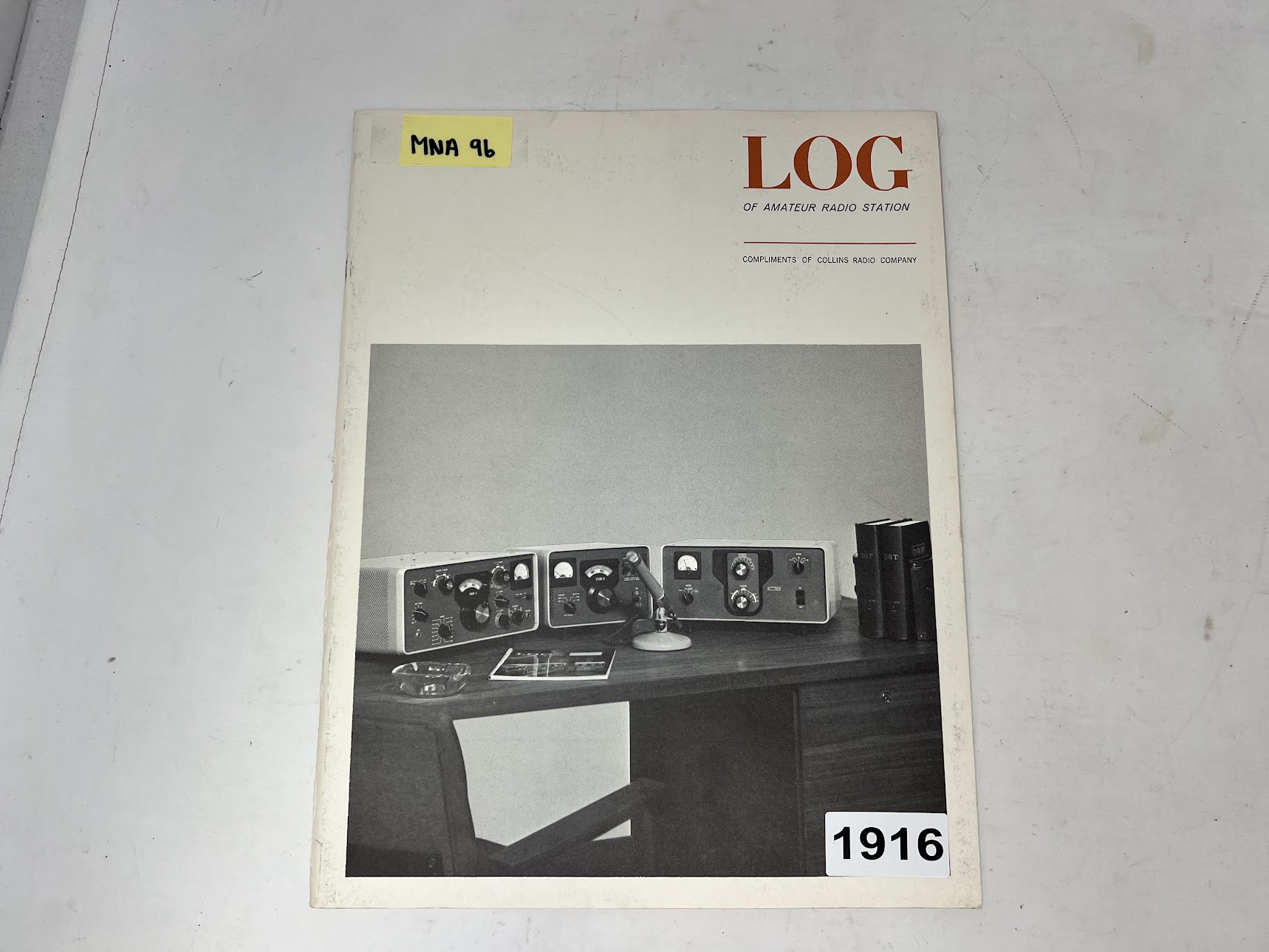 Vintage Collins Station Log of Amateur Radio