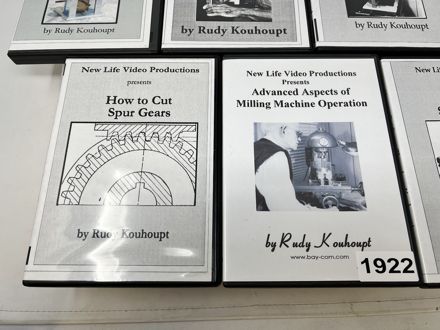 "Workshop" Tormek, Rudy Kouhoupt Video Lot - Image 5