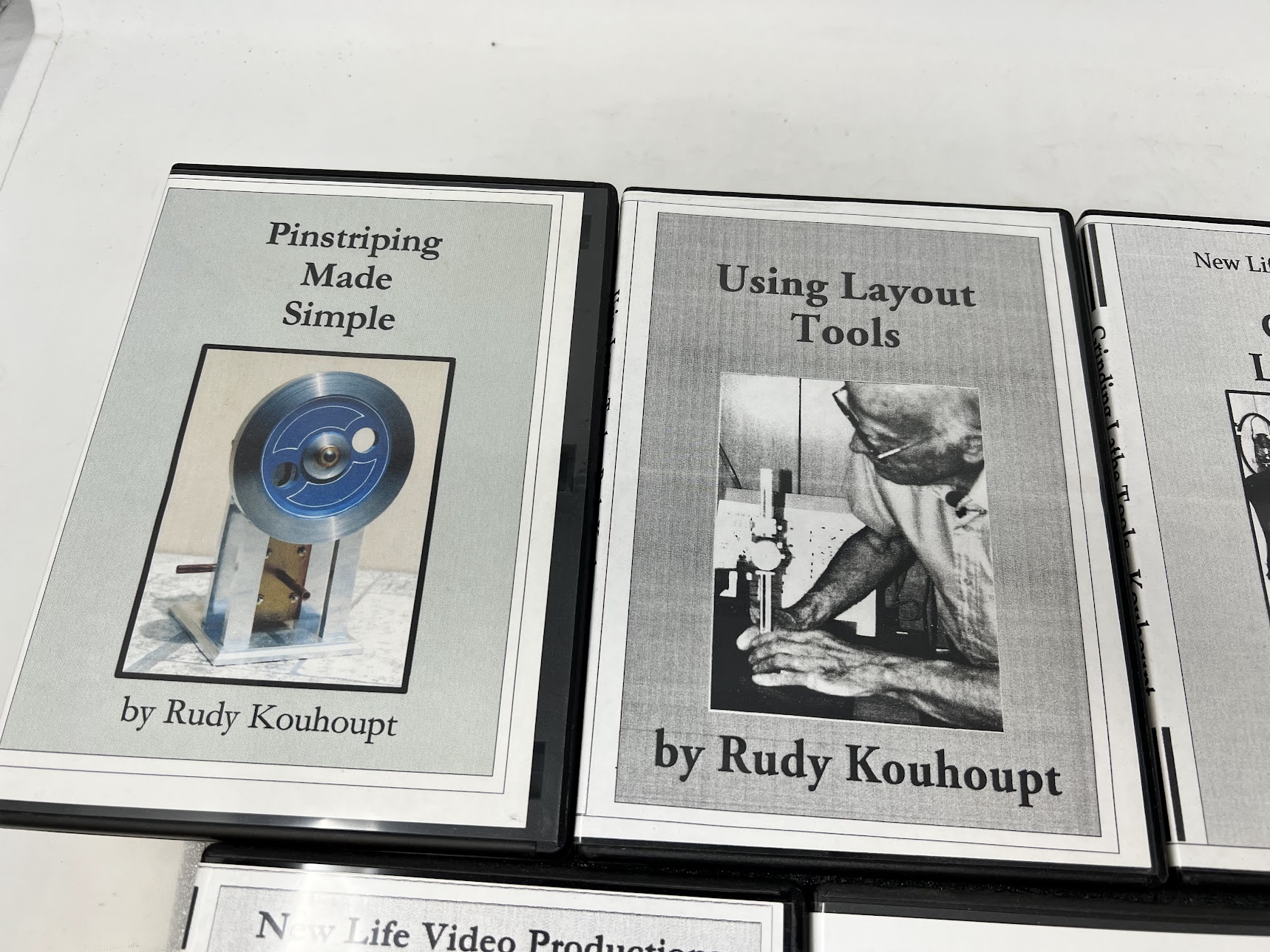 "Workshop" Tormek, Rudy Kouhoupt Video Lot - Image 2