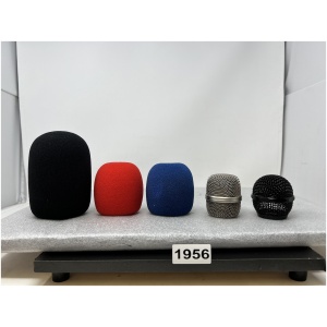 Microphone Replacement Grille and Windscreen Lot