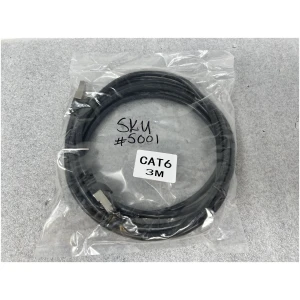 Cat6, 3M Snagless, Ethernet Cord, Black