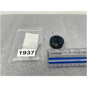 Black & Blue Aluminum Radio Replacement Knob