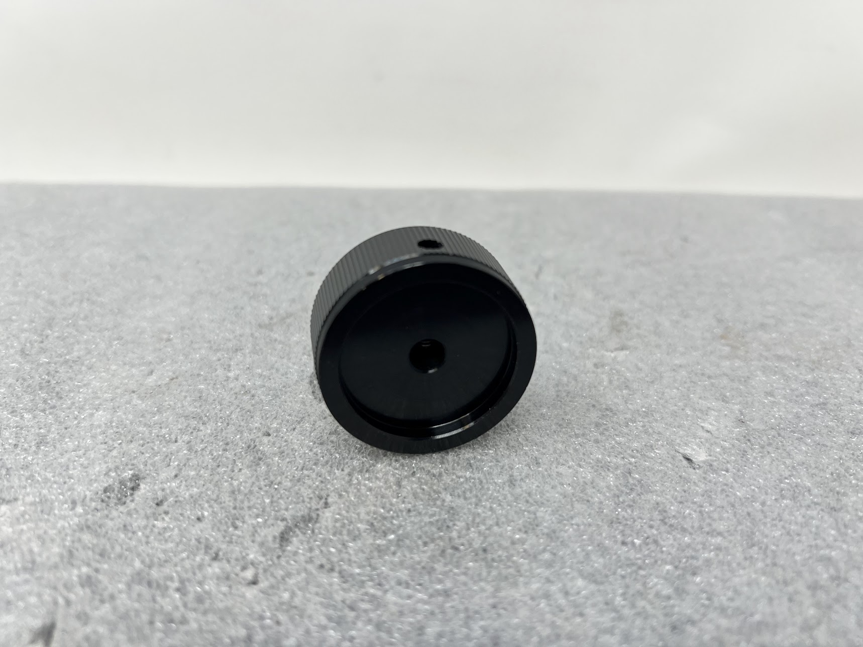 Black & Blue Aluminum Radio Replacement Knob - Image 3