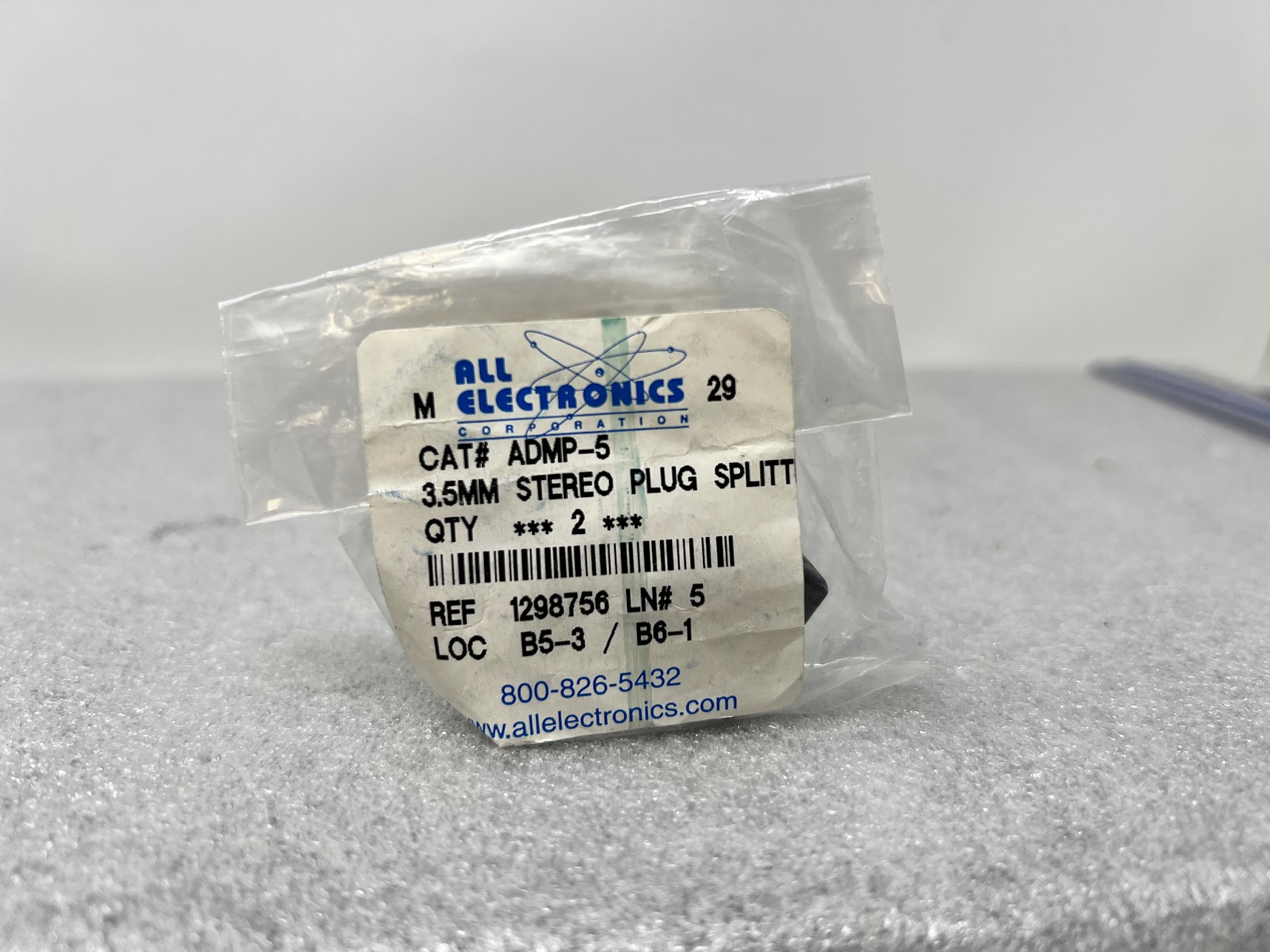 2Pcs All Electronics 3.5MM Stereo Plug Splitter - Image 3