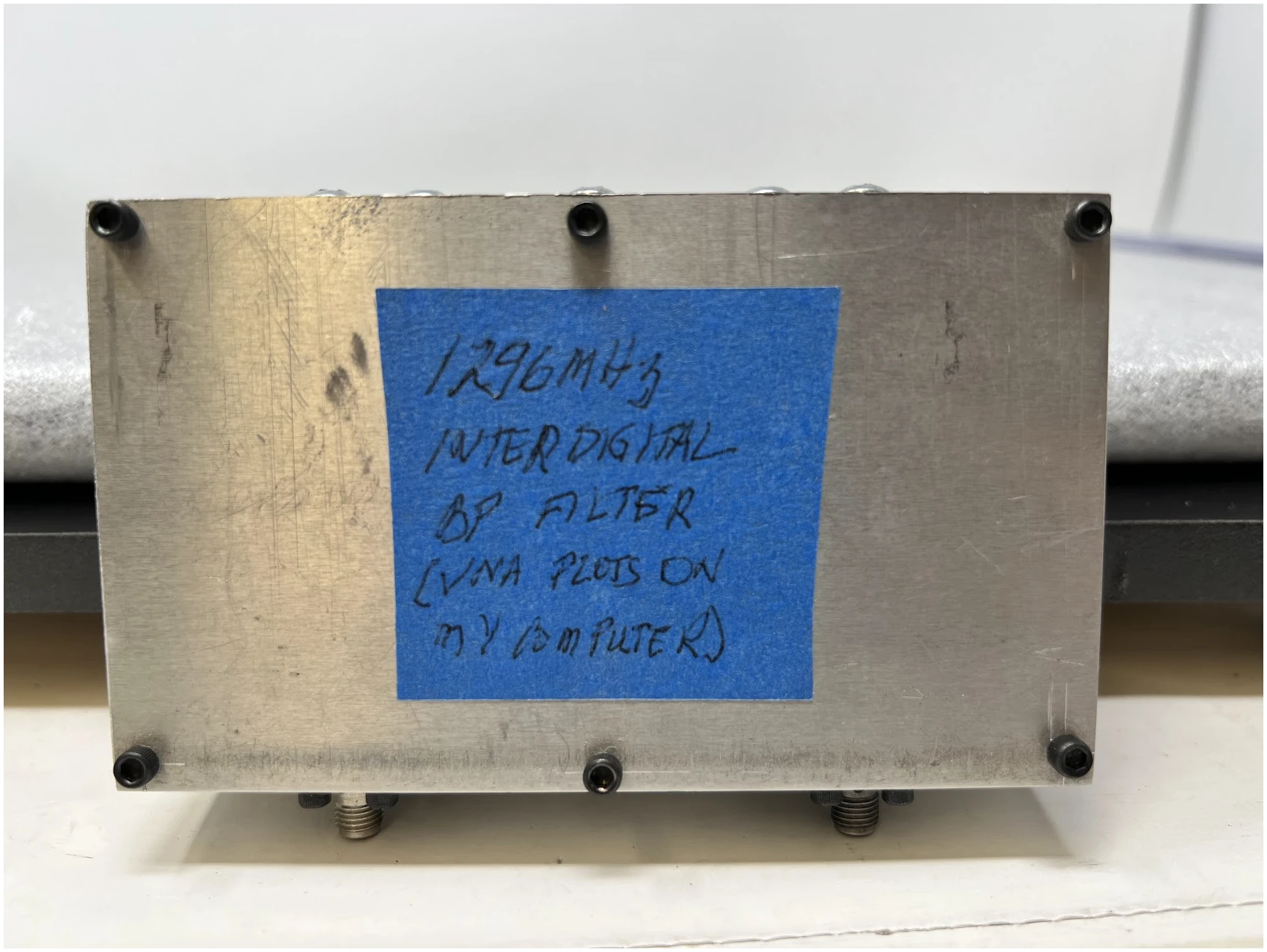 1296 MHZ Interdigital Bandpass Filter - Image 3