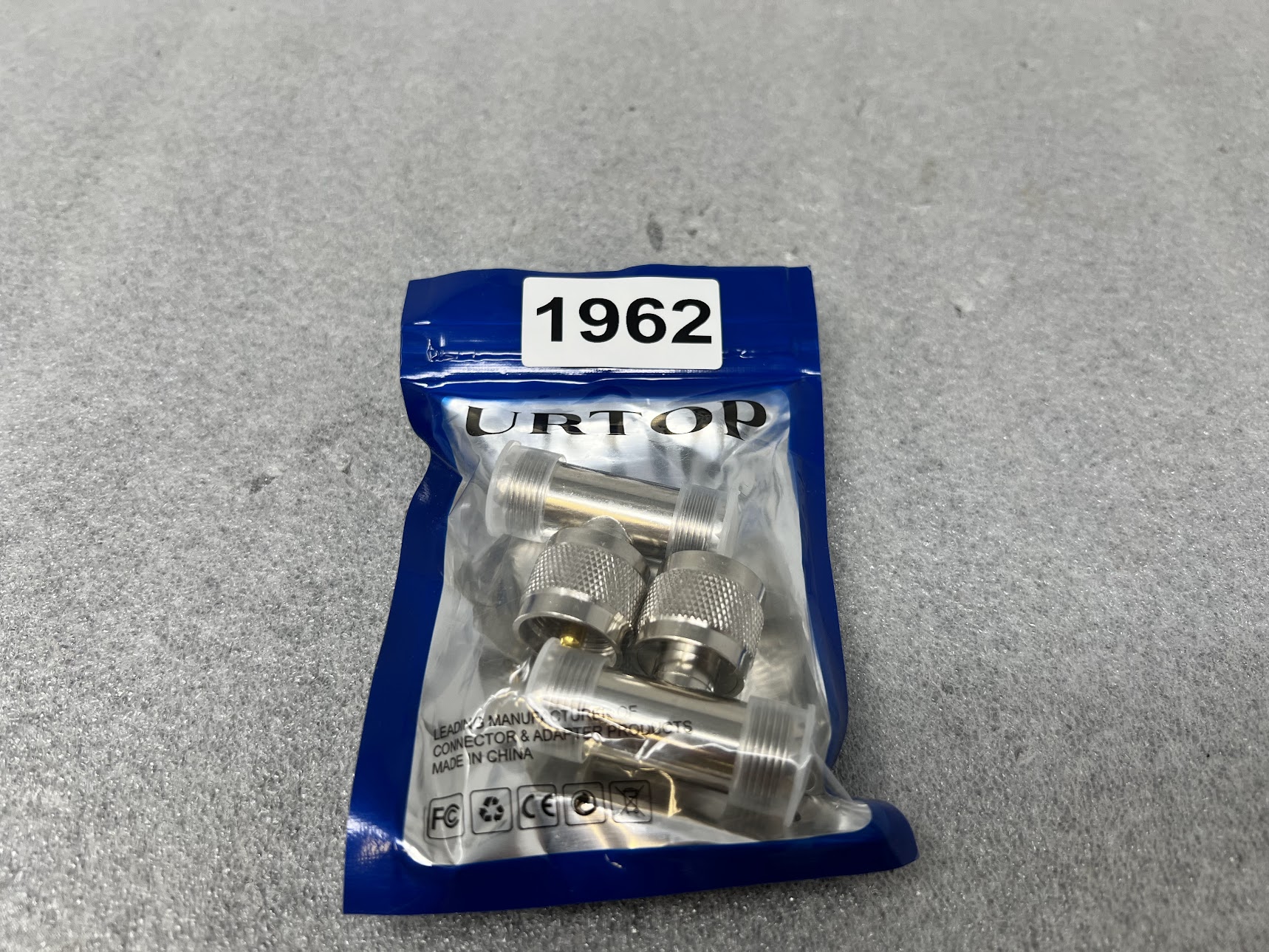 2 Pcs URTOP F/M/F "T" Coax Connector