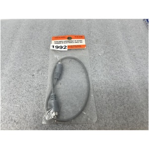 Realistic 45cm 18" Shielded Hi-Fi Cable. Phono Plug to Phono Plug