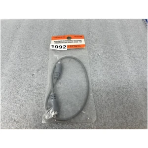 Realistic 45cm 18" Shielded Hi-Fi Cable. Phono Plug to Phono Plug