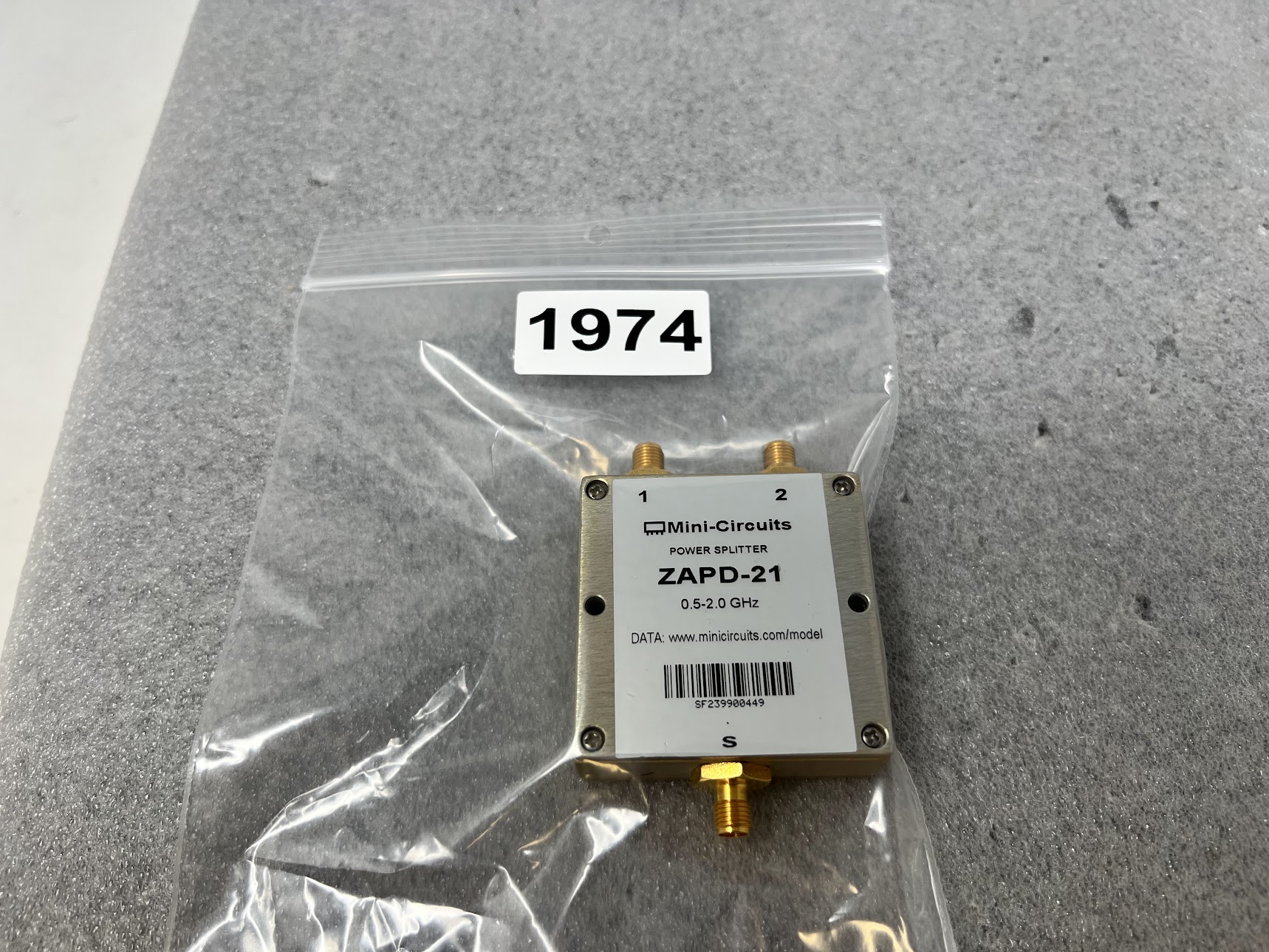 Mini-Circuits Power Splitter : ZAPD-21 0.5-2.0 GHz