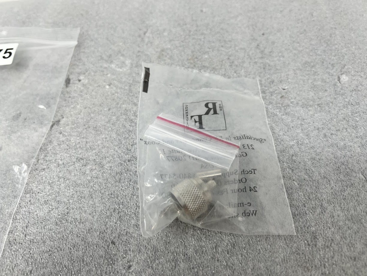 RF Connections : RG-58 - PL-259 UHF Male Coaxial (Each) - Image 3