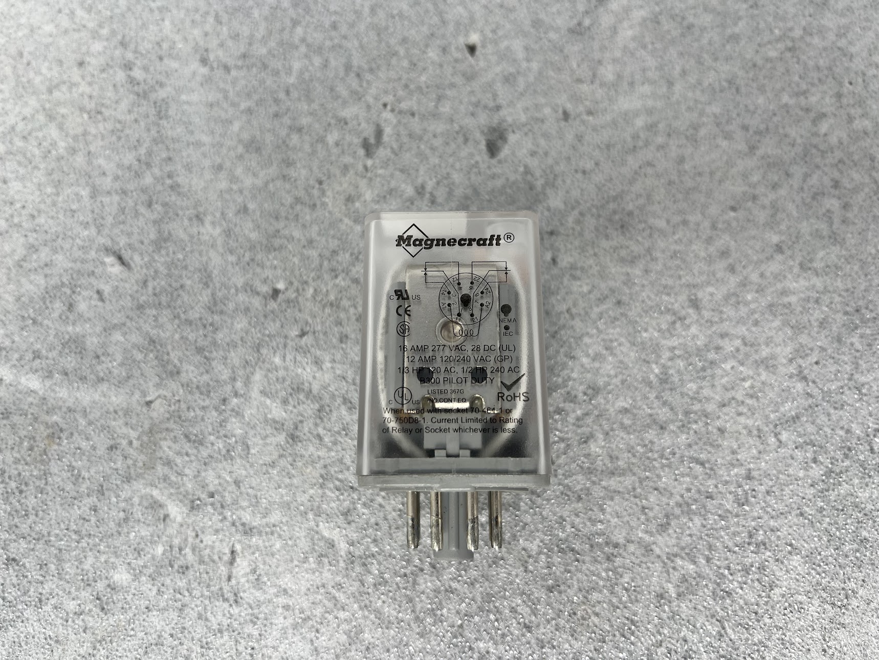 Magnecraft 750XBX69C Industrial Relay - Image 7