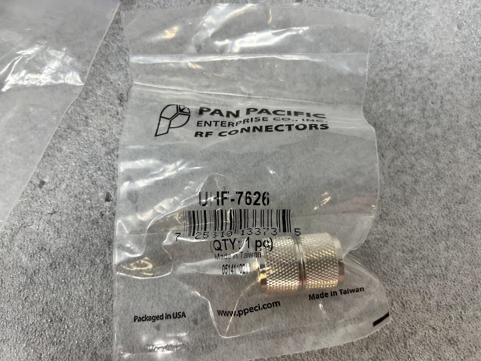 Pan Pacific UHF-7626 UHF Male to Male Barrel Adapter - Image 2