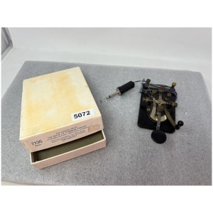 Vintage J-38 Telegraph Keyer