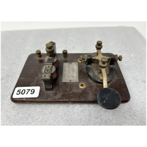 Vintage Telegraph Key Signal Electric Mfg Morse Code Keyer