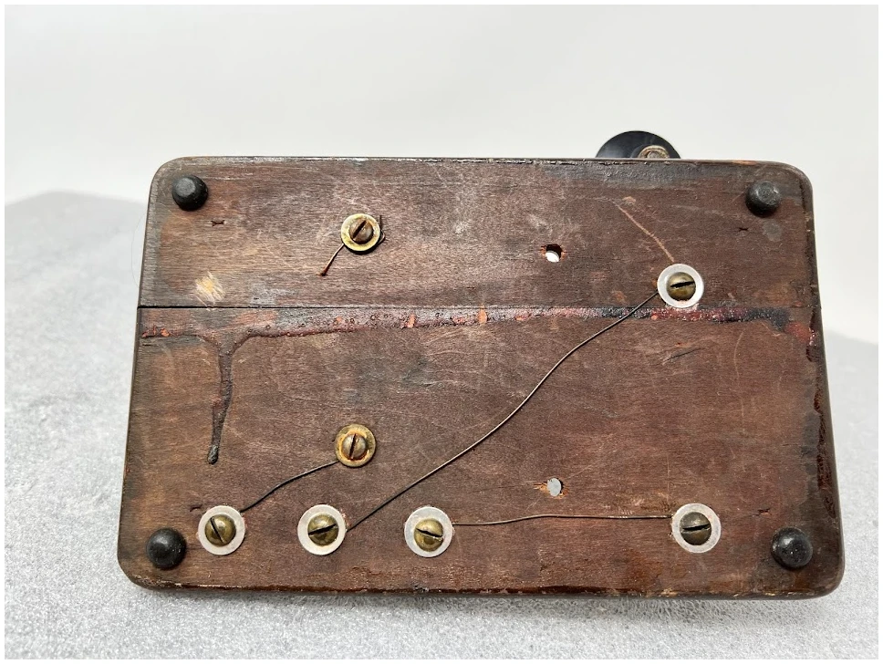 Vintage Telegraph Key Signal Electric Mfg Morse Code Keyer - Image 3