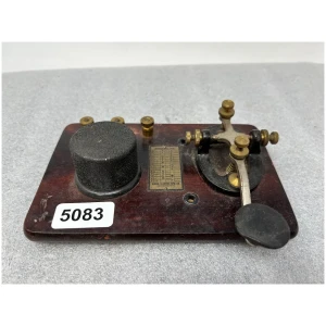 Vintage Western Menominee Telegraph Keyer from 1900's