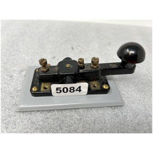 Vintage Russian Army Societ Telegraph Morse Keyer 1940's