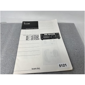 Icom IC-275A, IC-275E, IC-275H Instruction Manual