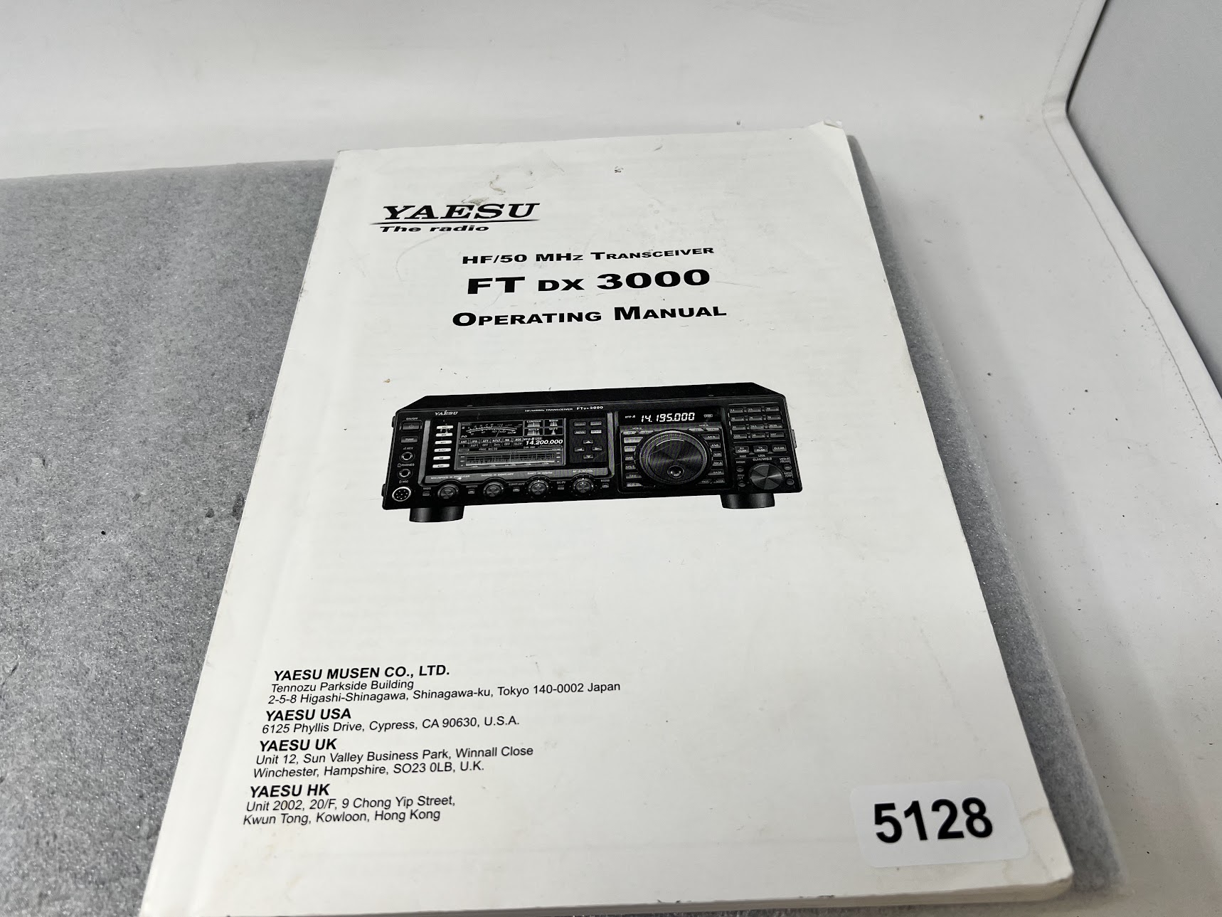 YAESU FT DX 3000 Operating Manual