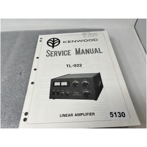 KENWOOD Service Manual for TL-922 Linear Amplifier