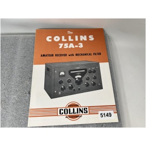 The COLLINS 75A-3 Amateur Receiver with Mechanical Filter