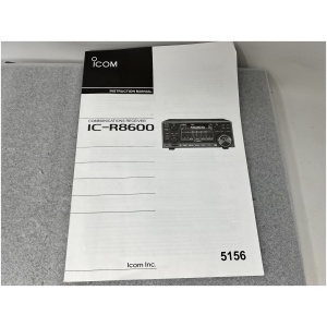 ICOM IC-R8600 Instruction Manual