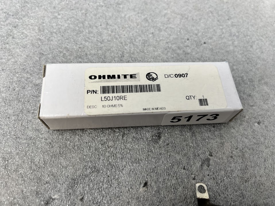 OHMITE L50J10RE Power Resistor - Image 3