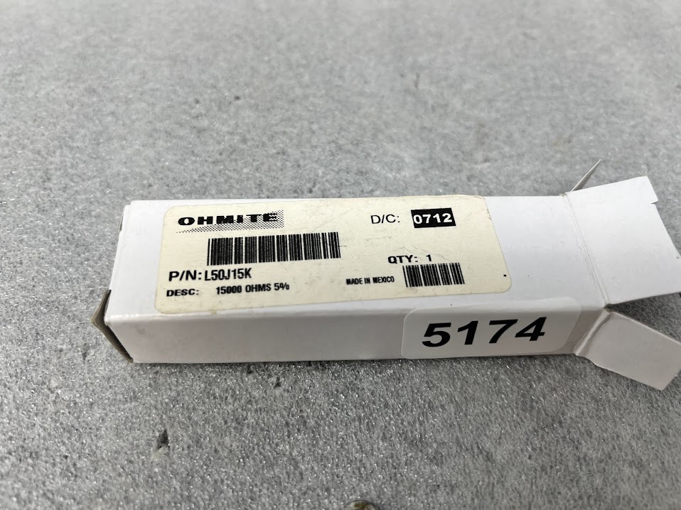 OHMITE L50J15K Power Resistor - Image 2