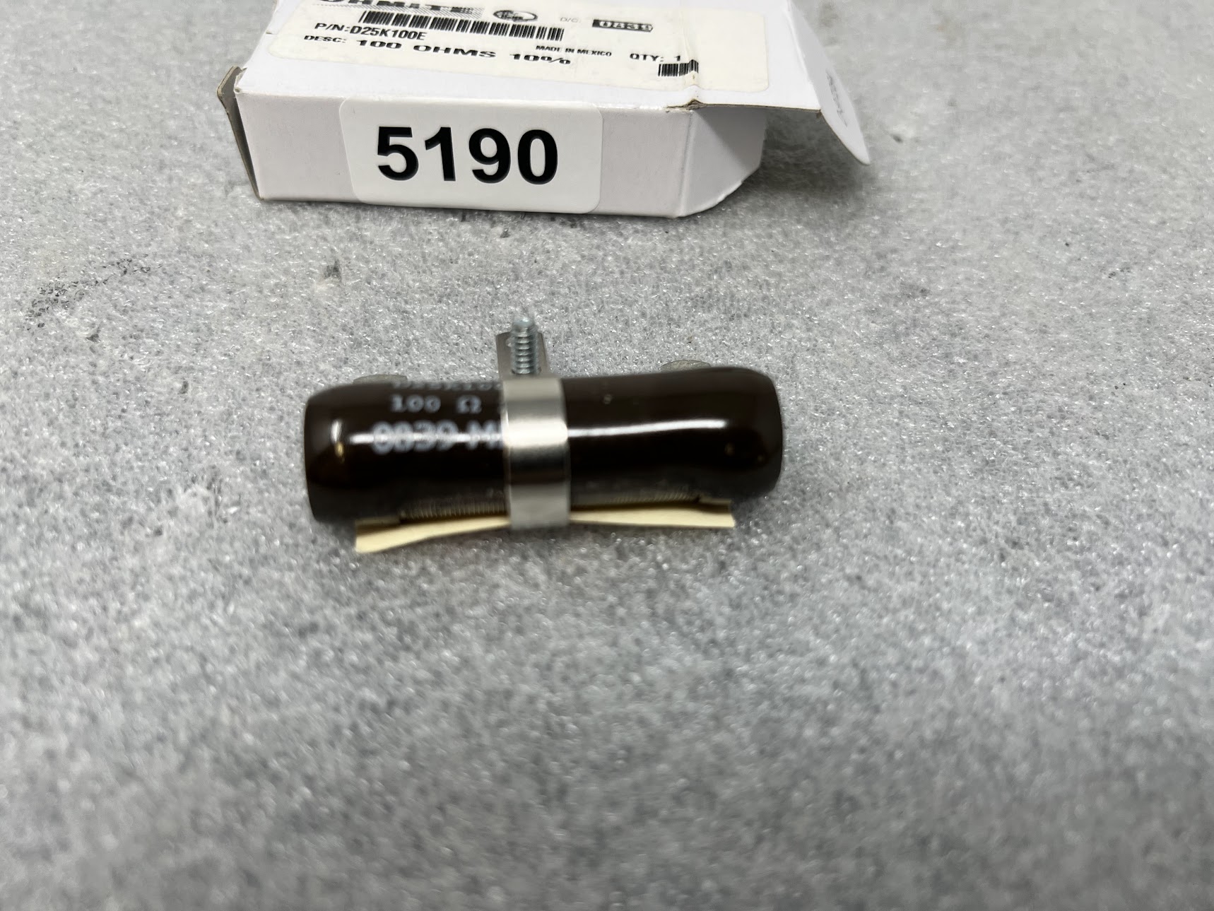 OHMITE D25K100E Power Resistor - Image 2