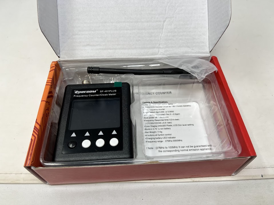 SURECOM SF-401PLUS Frequency Counter/Ctcss Meter - Image 3
