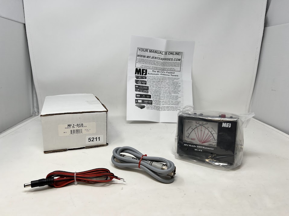 MFJ-818 Mobile SWR/ WATTMETER