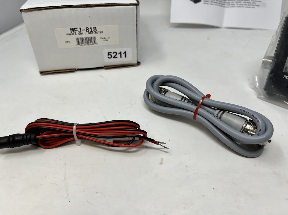 MFJ-818 Mobile SWR/ WATTMETER - Image 3