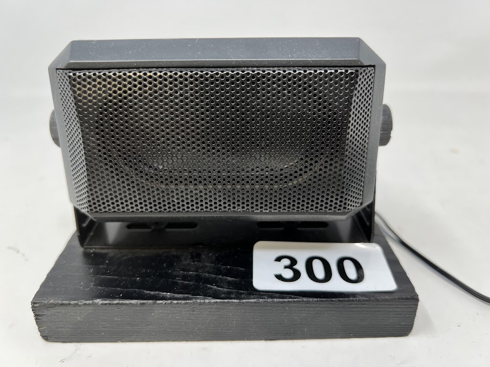 External Speaker Attached to Wooden Base - Image 2