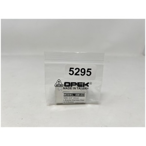 OPEK AM-422 NMO 3/4" Hole L-Bracket Stainless Steel with 3 Screws