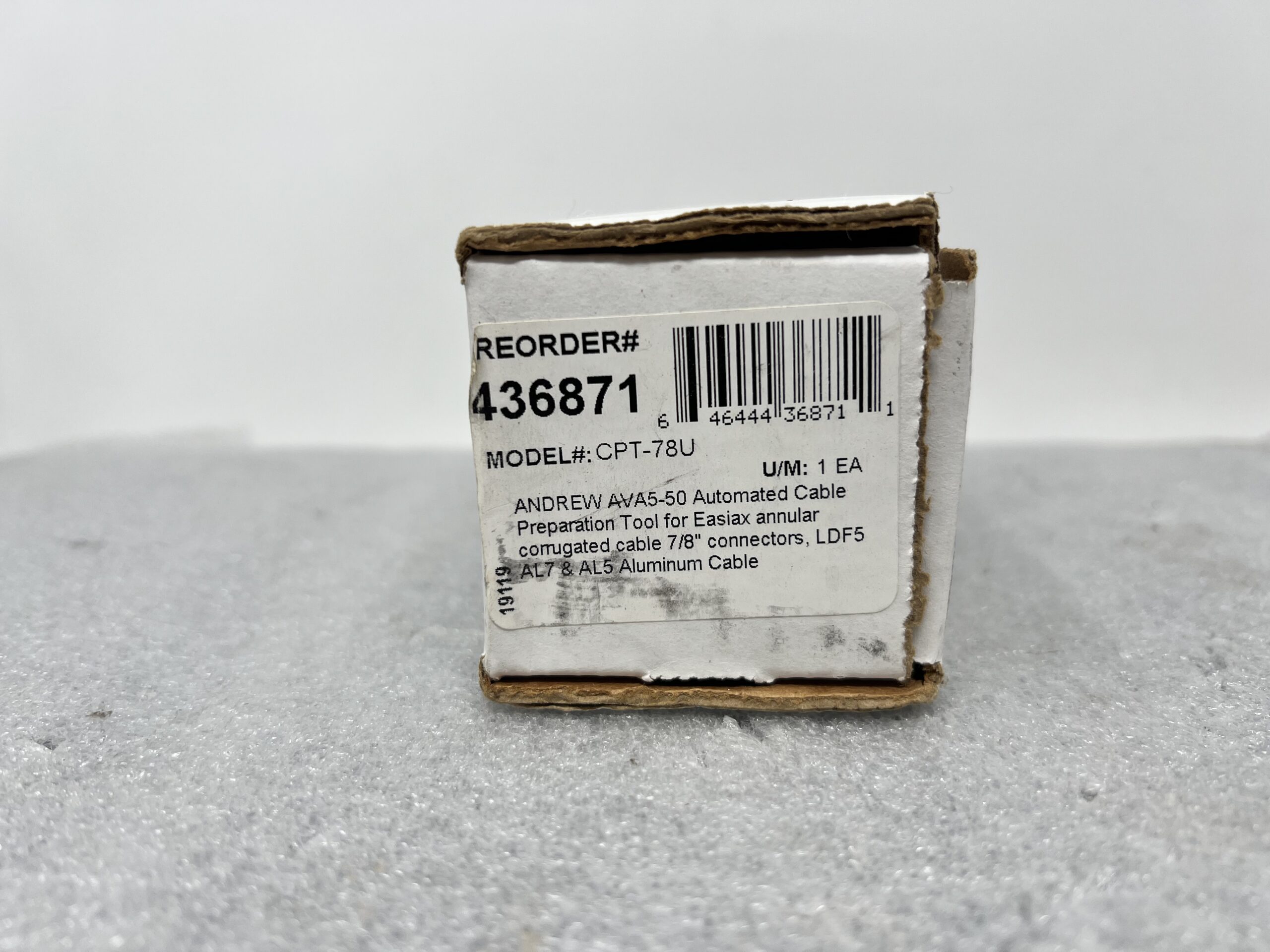 ANDREW CPT-78U 7/8" Heliax LDF5/AVA5 Prep tool - Image 2